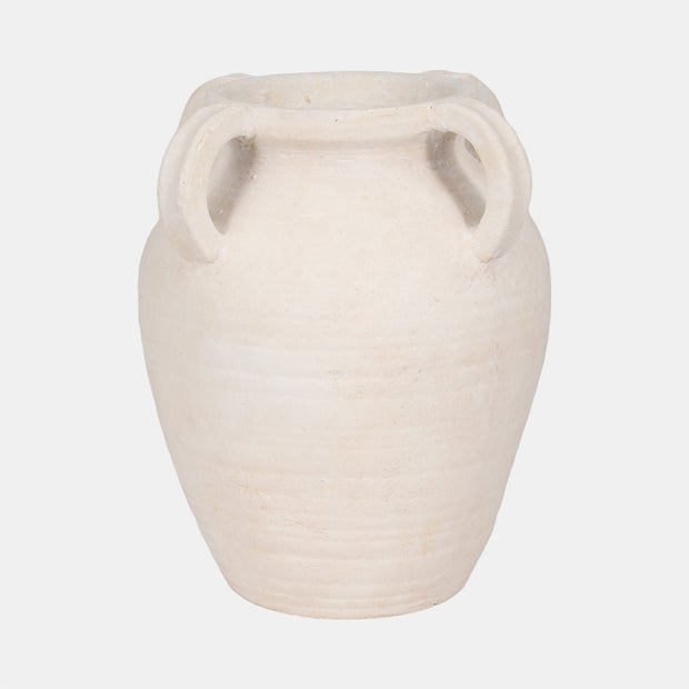 Multi-Handle Jug, White, 12"