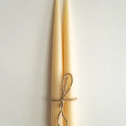 Narrow Taper Candle, Set of 2, Milk, 9.85"