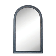 Distressed Framed Wall Mirror, Arched