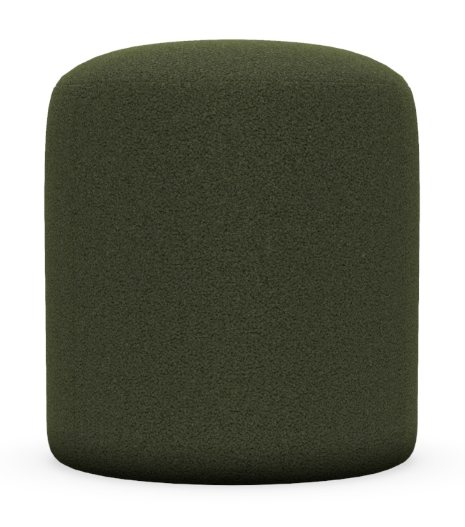 Cleo Ottoman, Set of 2, Moss