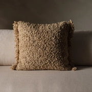 Angora Pillow, Mushroom, 20x20
