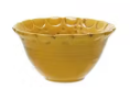 Scalloped Bowl, Mustard