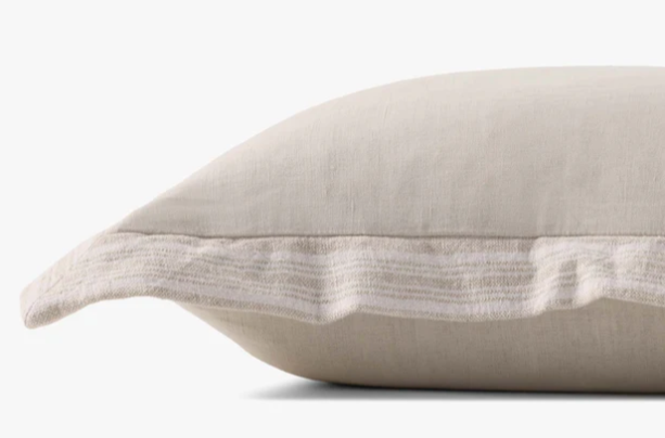 Knit Natural Pillow, 22x22