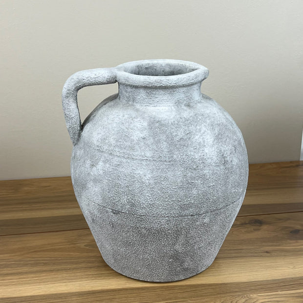 Grey Wash Ceramic Vase