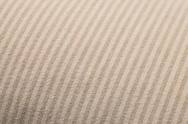 Woven Natural Brown Lumbar Pillow, 12x27