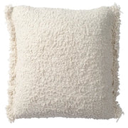 Angora Pillow, Pale Ivory, 20x20