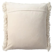 Angora Pillow, Pale Ivory, 20x20