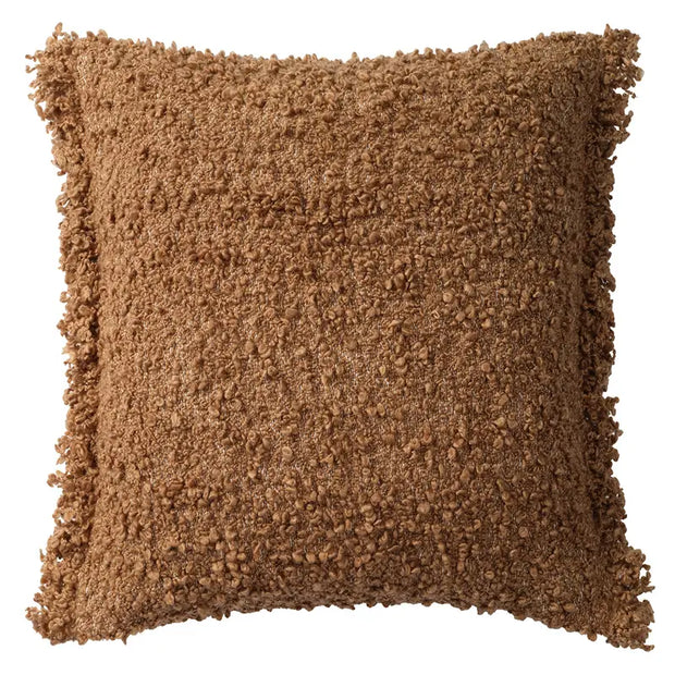 Angora Pillow, Burnt Tabac, 20x20