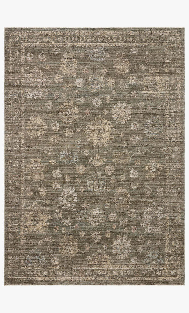 Priscilla Olive Sand Rug, 7'10" x 10'0"