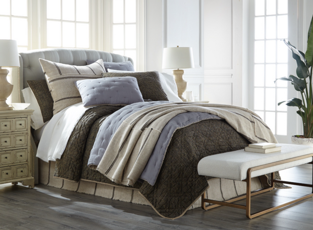 Rhodes Ivory Coverlet, King