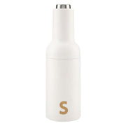 Electric Salt & Pepper Grinder, Matte White