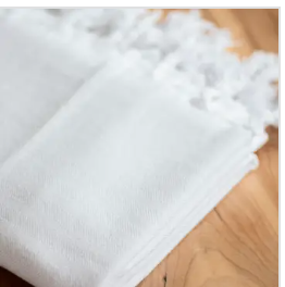 Turkish Bath Towel - White