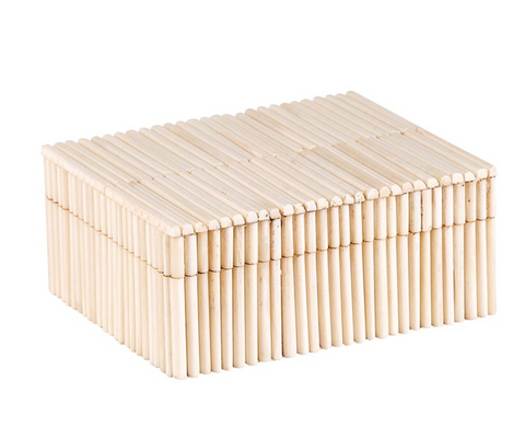 Striped Bone Keepsake Box