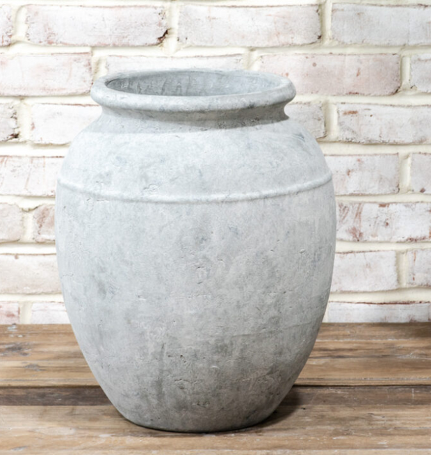 16" Charcoal Clay Pot