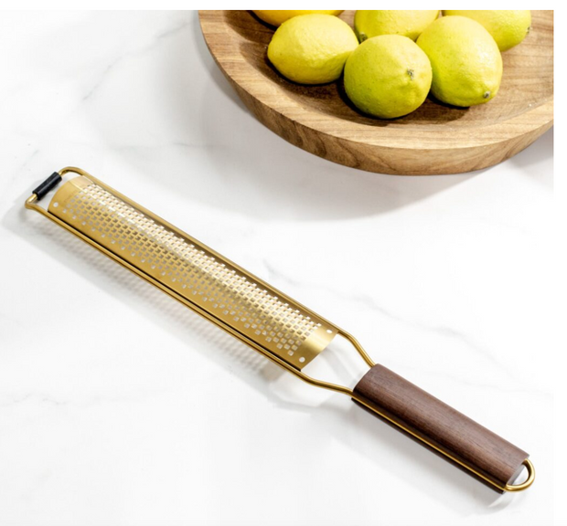 Gold Plated Cheese Grater