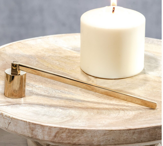 Polished Brass Snuffer