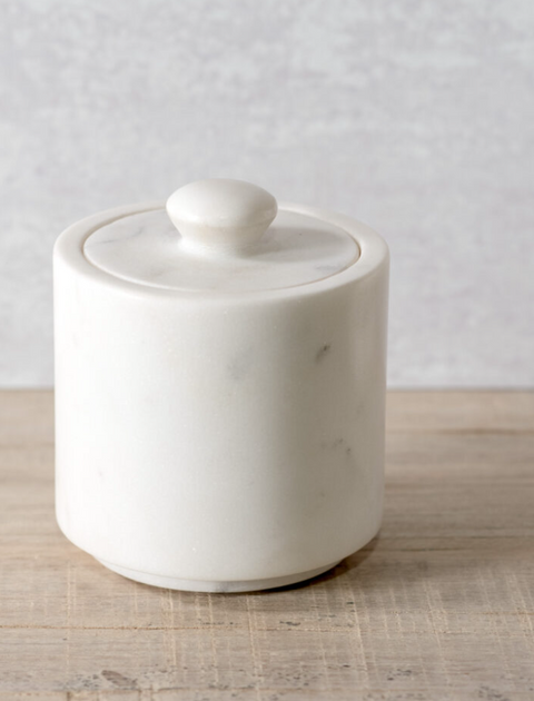 Marble Jar w/Lid