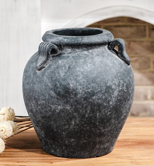 Charcoal Clay Pot