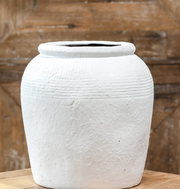 Matte White Ceramic Vase, 2 sizes