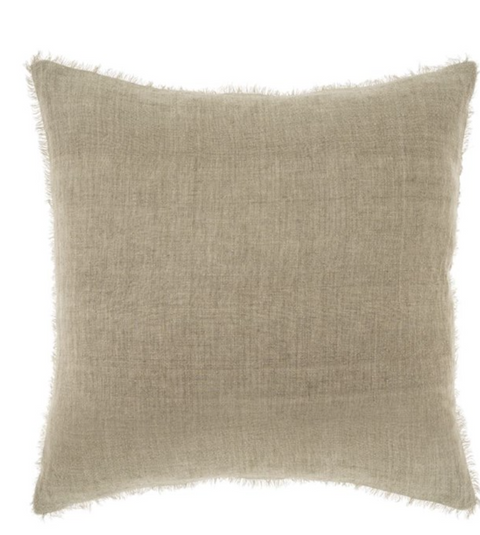 Lina Linen Pillow, Sand