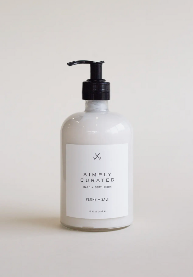 Peony + Salt Hand + Body Lotion