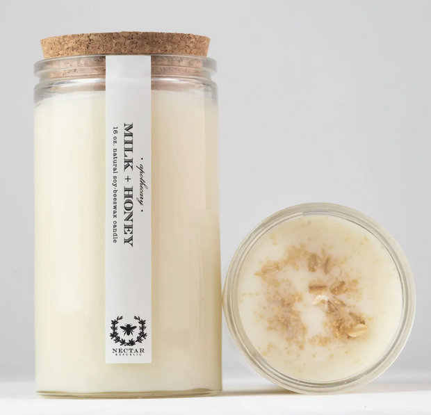 Milk + Honey : Apothecary Candle