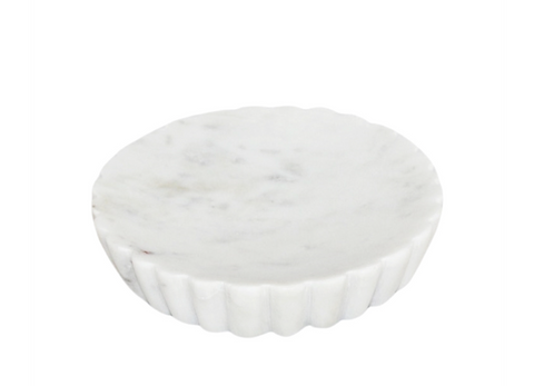 White Marble Soap Dish