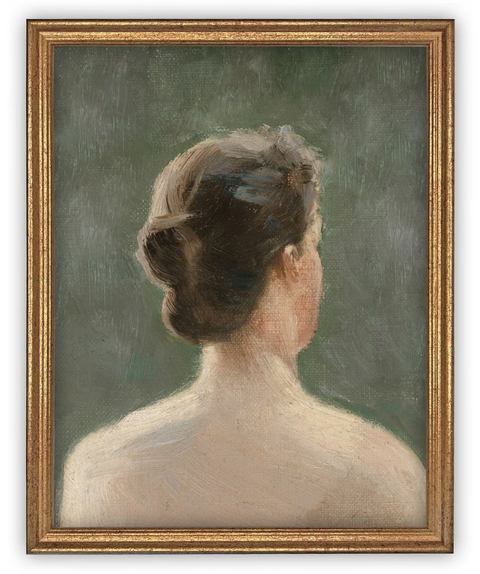 The Portrait, two sizes