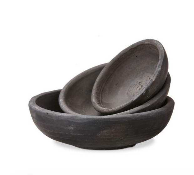 Lagos Terracotta Bowls, set of 3