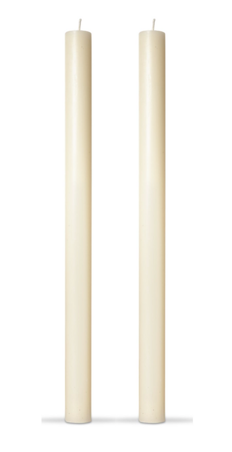 Set of two Studio Straight Candles, three colors