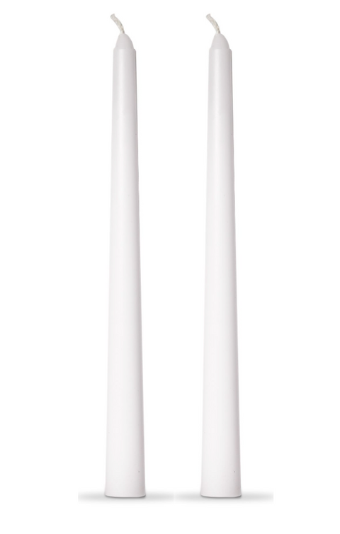 Set of two Studio Taper Candles, three colors