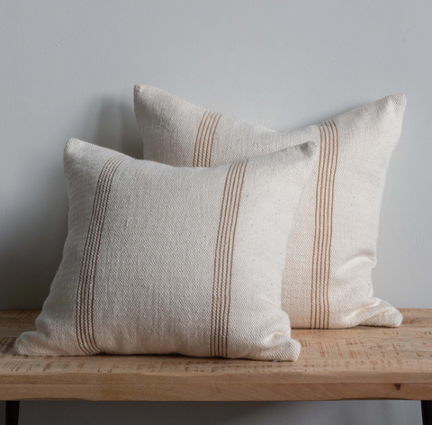 No. 10 Throw Pillow - Cork