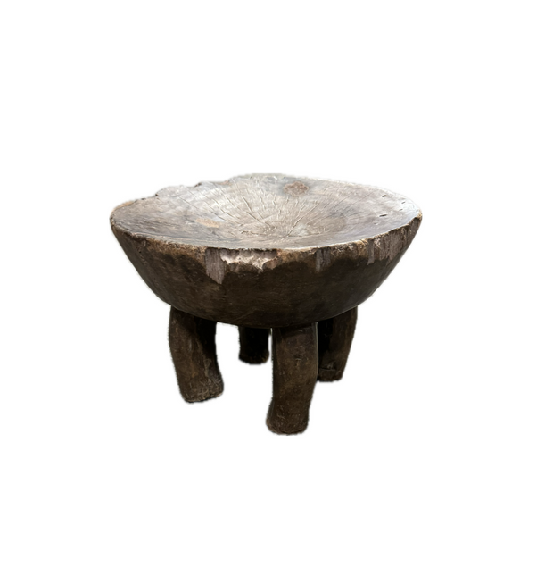 Found African Stools, three sizes