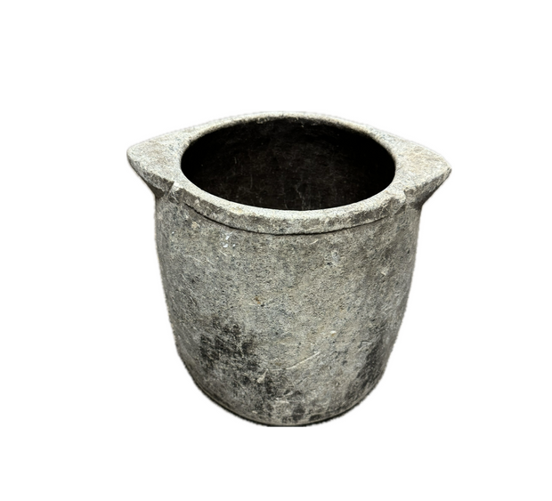 Vintage Soapstone Pots, three sizes