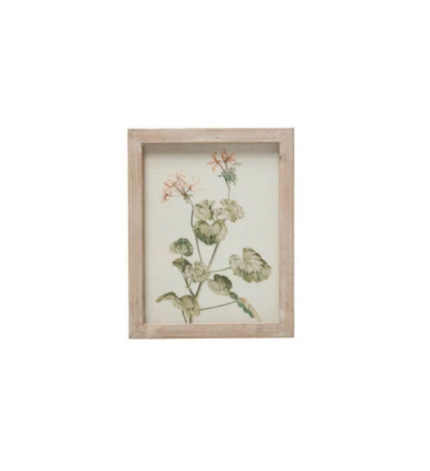 Botanical Framed Wall Art, two styles