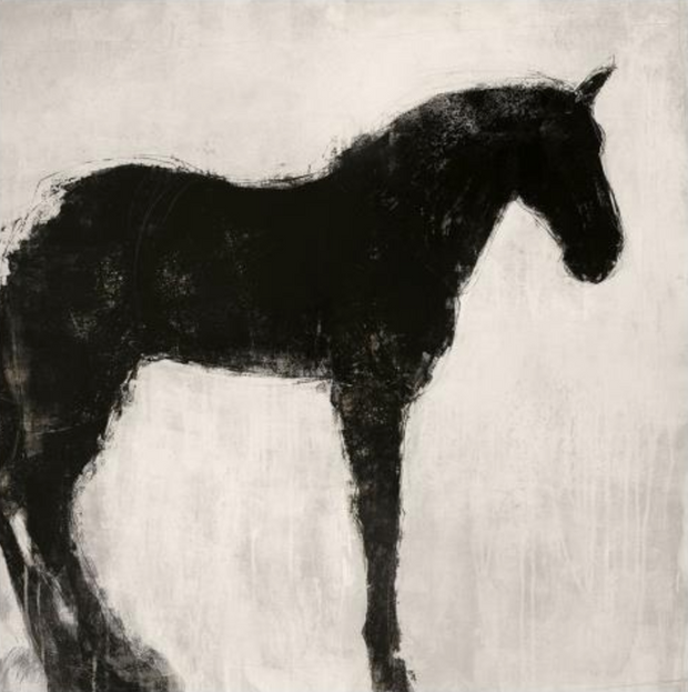 Equine Imprint II Black Framed Art