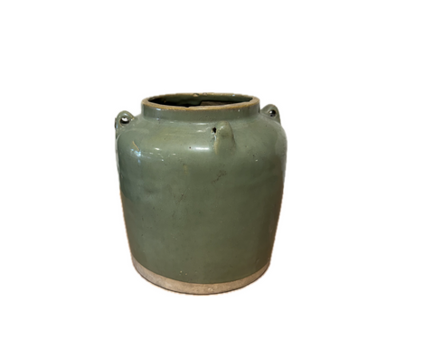 Antique Celadon Ginger Jar