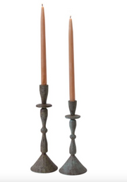 Bryce Patina Candlestick, two sizes