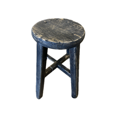 Round Vintage Stool