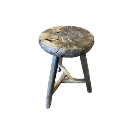 Round Vintage Stool