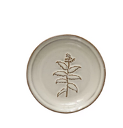 Embossed Dish w/ Flower, 4 styles