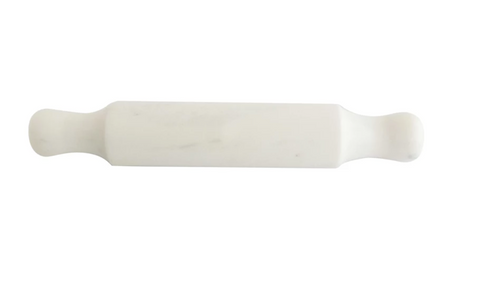 White Marble Rolling Pin