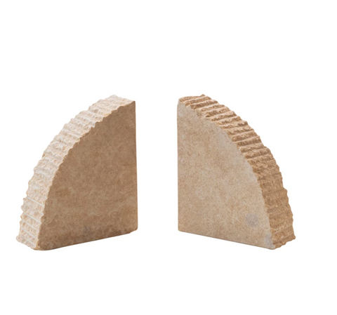 Sandstone Bookends, set of 2