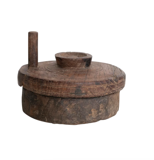 Reclaimed Wood Spice Grinder