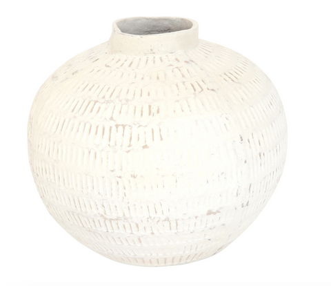 Round Textured Vase