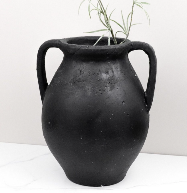 Two Handle Black Jug