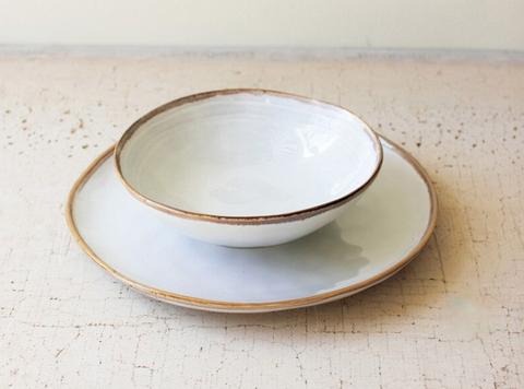 Cotton Ceramic Bowl