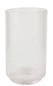 Bubbled Clear Tumbler, 2 sizes