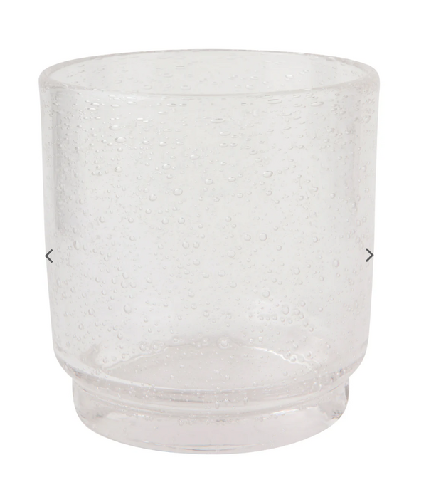 Bubbled Clear Tumbler, 2 sizes