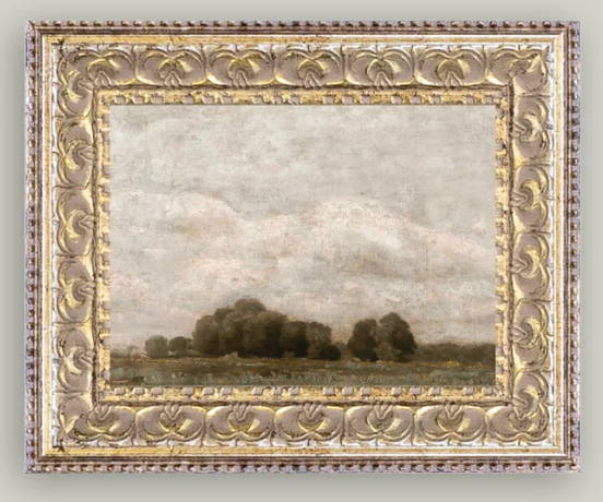 Tree and Cloud Frame Art, 2 sizes